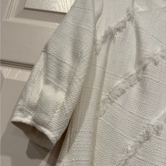 Jonathan Simkhai Rebekah Frayed Bouclé Mini Dress - Picture 6 of 12